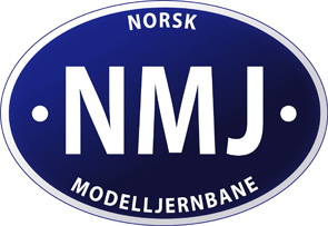 NMJ - Norsk Modelljernbane Logo