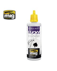 Mig Akrylmaling, ammo-by-mig-jimenez-2050-ultra-matt-lucky-varnish-60-ml, MIG2050