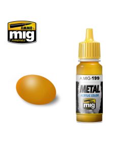 Mig Akrylmaling, ammo-by-mig-jimenez-0189-orange-metallic-metal-acrylics-17-ml, MIG0189