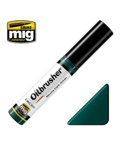Mig, Ammo-by-Mig-Jimenez-mig3531-mecha-dark-green-oilbrusher, MIG3531