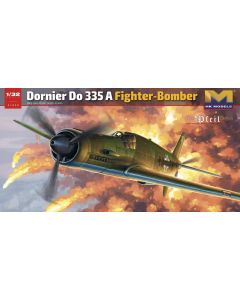Plastbyggesett, hk-models-01e08-dornier-do-335a-fighter-bomber-scale-1-32, HKM01E08