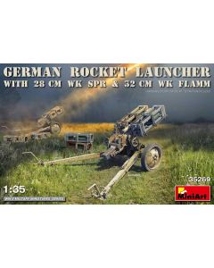 Plastbyggesett, miniart-35269-german-rocket-launcher-with-28cm-wk-spr-32-cm-wk-flamm-scale-1-35, MIA35269