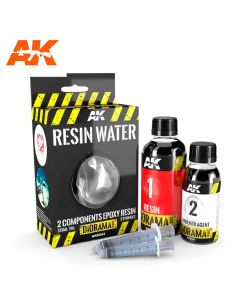 AKI8043, ak-interactive-8043-diorama-series-resin-water-2-components-epoxy-375-ml