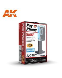 Plastbyggesett, ak-interactive-dz011-pay-phone-scale-1-24, AKIDZ011