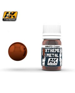 AK Interaktive, ak-interactive-ak-473-xtreme-metal-copper-30-ml, AKI473