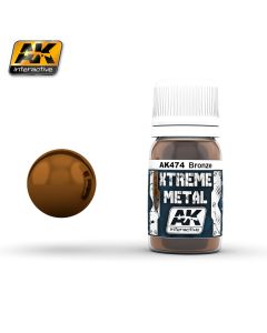 AK Interaktive, ak-interactive-ak-474-xtreme-metal-bronze-30-ml, AKI474