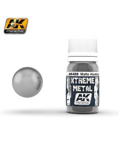 AK Interaktive, ak-interactive-ak-488-xtreme-metal-matte-aluminium-30ml, AKI488