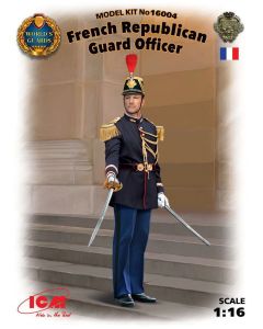 Plastbyggesett, icm-16004-french-republican-guard-officer-1-16, ICM16004