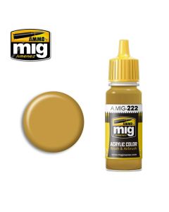 Mig Akrylmaling, ammo-by-mig-jimenez-0222-rlm-79-sandgelb-acrylic-paint-17-ml, MIG0222