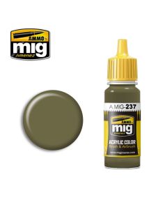 Mig Akrylmaling, ammo-by-mig-jimenez-0237-fs-23070-dark-olive-drab-acrylic-paint-17-ml, MIG0237