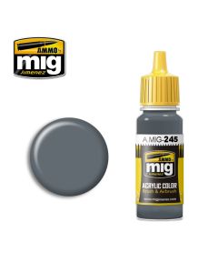Mig Akrylmaling, ammo-by-mig-jimenez-0245-ocean-grey-bs-629-acrylic-paint-17-ml, MIG0245