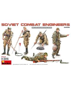 Plastbyggesett, miniart-35091-soviet-combat-engineers-scale-1-35, MIA35091