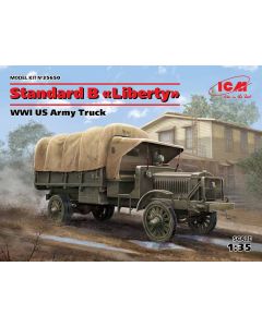 Plastbyggesett, icm-35650-standard-b-wwi-us-army-truck-liberty, ICM35650