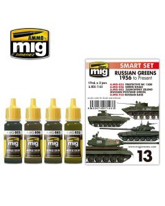 Mig Akrylmaling, ammo-by-mig-jimenez-7143-russian-greens-1956-to-present, MIG7143