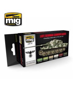 Mig Akrylmaling, ammo-by-mig-jimenez-7101-late-german-camouflages-1944-1945, MIG7101