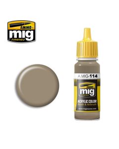 Mig Akrylmaling, ammo-by-mig-jimenez-0114-zimmerit-ochre-color-acrylic-paint-17-ml, MIG0114