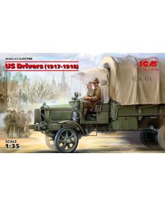 Plastbyggesett, icm-35706-us-drivers-1917-1918-scale-1-35, ICM35706