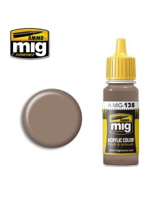 Mig Akrylmaling, ammo-by-mig-jimenez-135-burnt-cinnamon-acrylic-paint-17-ml, MIG0135