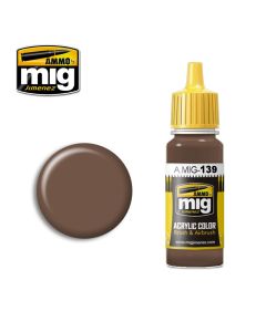 Mig Akrylmaling, ammo-by-mig-jimenez-139-red-earth-acrylic-paint-17-ml, MIG0139