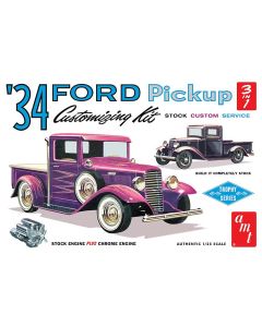 Plastbyggesett, amt-1120-ford-pickup-1934-scale-1-25, AMT1120