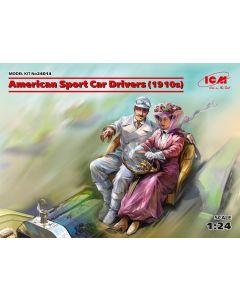 Plastbyggesett, icm-24014-american-sport-car-drivers-1910s-scale-1-24, ICM24014