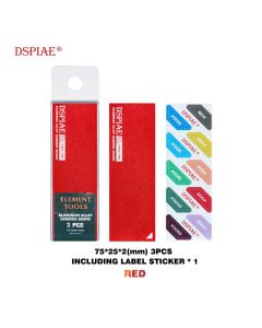 Verktøy, dspiae-as-rd-25-aluminium-alloy-sanding-board-red, DSPASRD25