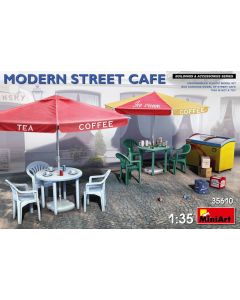 Plastbyggesett, miniart-35610-modern-street-cafe-scale-1-35, MIA35610