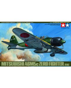 Plastbyggesett, tamiya-61027-mitsubishi-a6m5c-zero-fighter-zeke-scale-1-48, TAM61027