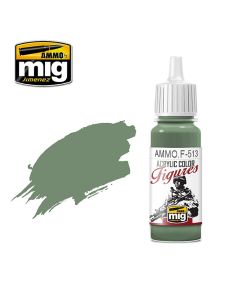 Mig Akrylmaling, ammo-by-mig-jimenez-f-513-field-grey-highlight-fs-34414-acrylic-figure-miniature-paint-17-ml, MIGF513