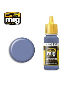 Mig Akrylmaling, Azure Blue, Acrylic Paint (17 ml), MIG0257