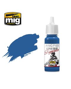 Mig Akrylmaling, ammo-by-mig-jimenez-f-523-uniform-blue-acrylic-figure-miniature-paint-17-ml, MIGF523