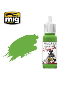 Mig Akrylmaling, ammo-by-mig-jimenez-f-528-pure-green-acrylic-figure-miniature-paint-17-ml, MIGF528