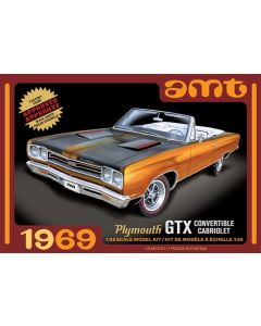 Plastbyggesett, amt-1137-plymouth-1969-gtx-convertible-scale-1-25, AMT1137
