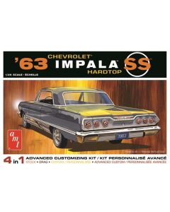 Plastbyggesett, amt-1149-chevy-impala-ss-1963-scale-1-25, AMT1149