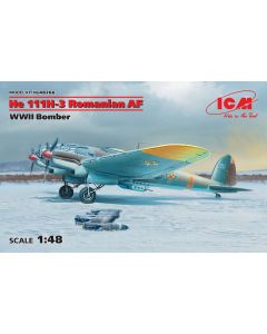 Plastbyggesett, icm-48266-heinkel-he-111h-3-romanian-airforce-scale-1-48, ICM48266