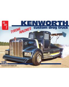 Plastbyggesett, amt-1157-tyrone-malones-kenworth-custom-drag-truck-scale-1-25, AMT1157
