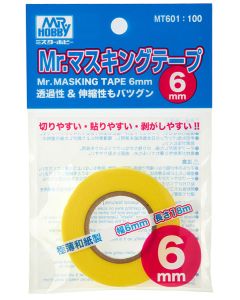 Verktøy, mr-hobby-mt-601-mr-masking-tape-6-mm, MRHMT-601
