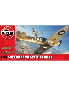 Plastbyggesett, airfix-05126a-supermarine-spitfire-mk1a-scale-1-48, AIRA05126A