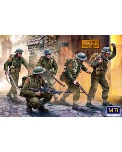Plastbyggesett, masterbox-3585-british-infantry-western-europe-1944-1945-word-war-2-era-series-scale-1-35, MBX3585