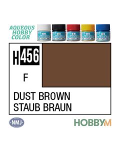 Mr. Hobby, mr-hobby-h-456-dust-brown-10-ml-aqueous-hobby-color, MRHH456