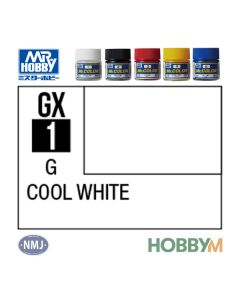 Mr. Hobby, mr-hobby-gx-1-cool-white-mr-color-gx-18-ml, MRHGX001