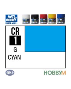 Mr. Hobby, mr-hobby-cr-1-cyan-mr-color-primary-pigments-18-ml, MRHCR1
