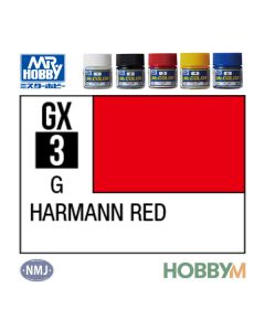 Mr. Hobby, mr-hobby-gx-3-harmann-red-mr-color-gx-18-ml, MRHGX003