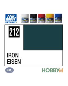 Mr. Hobby, mr-hobby-mc-212-iron-mr-metal-color-10-ml, MRHMC212