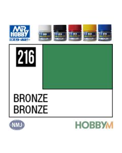 Mr. Hobby, mr-hobby-mc-216-bronze-mr-metal-color-10-ml, MRHMC216