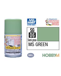 Mr. Hobby, mr-hobby-sg-06-ms-green-100-ml-gundam-color-spray, MRHSG06