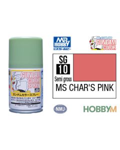 Mr. Hobby, mr-hobby-sg-10-ms-chars-pink-100-ml-gundam-color-spray, MRHSG10