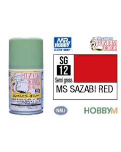 Mr. Hobby, mr-hobby-sg-12-ms-sazabi-red-100-ml-gundam-color-spray, MRHSG12