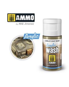 Mig Akrylmaling, ammo-by-mig-jimenez-0713-dust-wash-acrylic-wash-15-ml, MIG0713