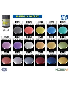 Mr. Hobby, mr-hobby-gx-210-blue-gold-mr-metallic-color-gx-18-ml, MRHGX210
